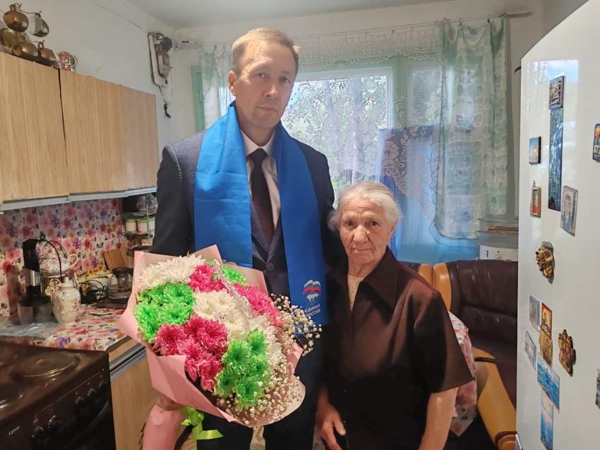 В Калганском муниципальном округе  18 августа исполнилось 85 лет  Макаровой  Александре  Афанасьевне, которая внесла вклад в развитие сельского хозяйства района